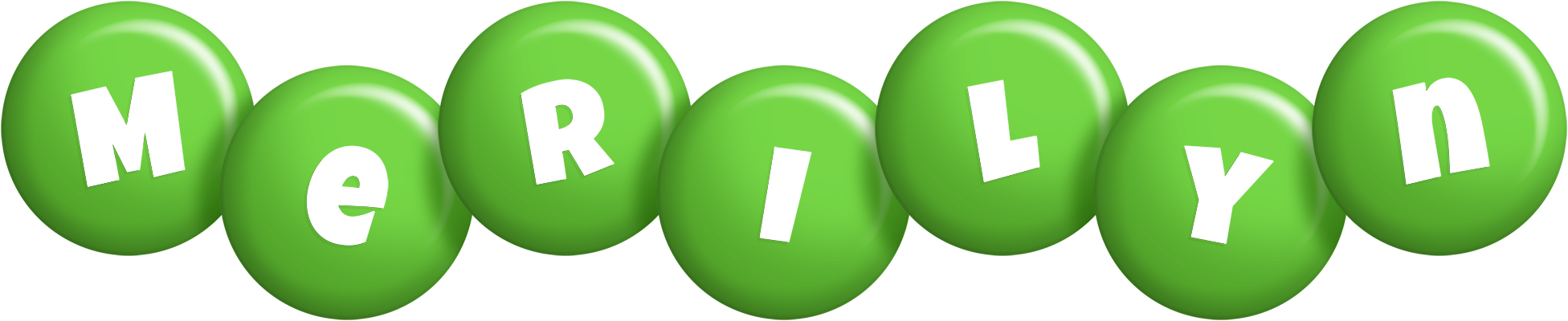 Merilyn candy-green logo