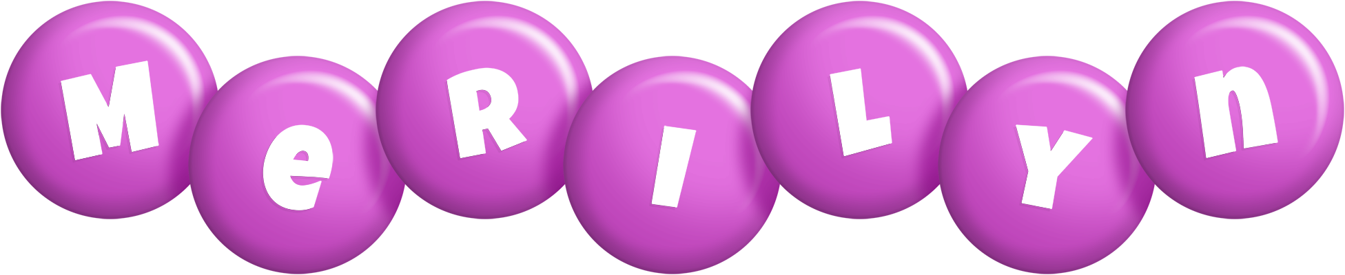 Merilyn candy-purple logo