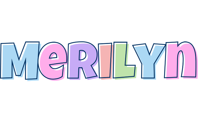 Merilyn pastel logo