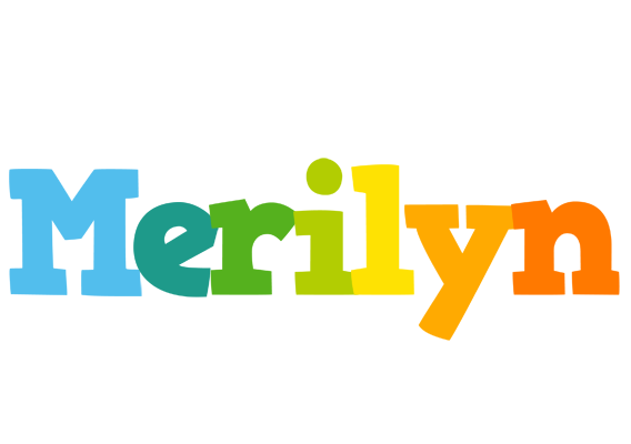 Merilyn rainbows logo