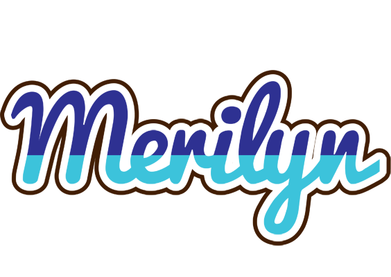 Merilyn raining logo