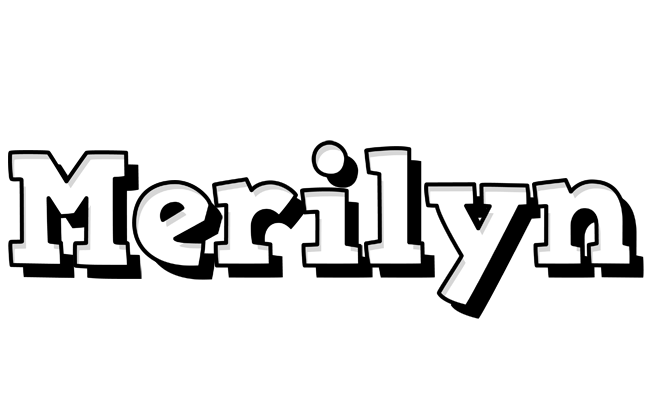 Merilyn snowing logo