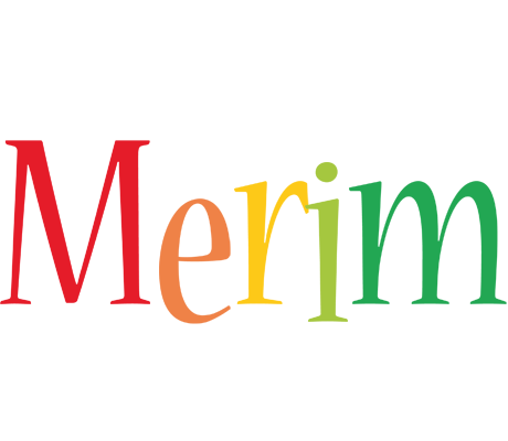 Merim birthday logo