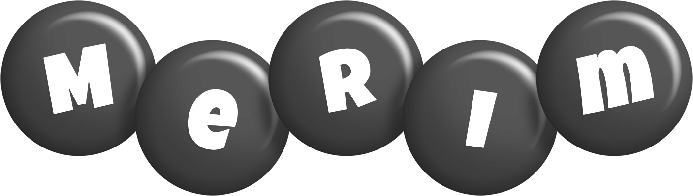 Merim candy-black logo