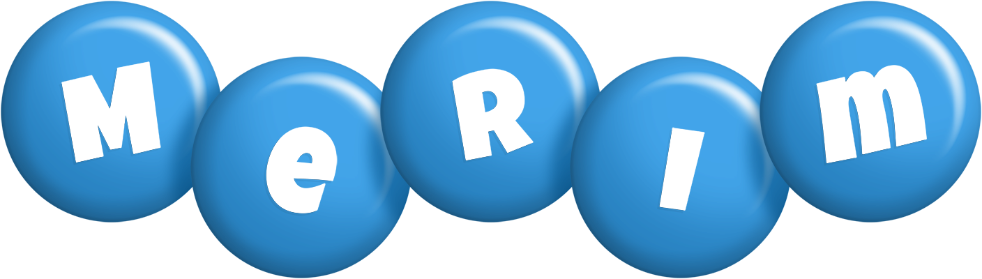 Merim candy-blue logo