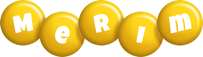 Merim candy-yellow logo