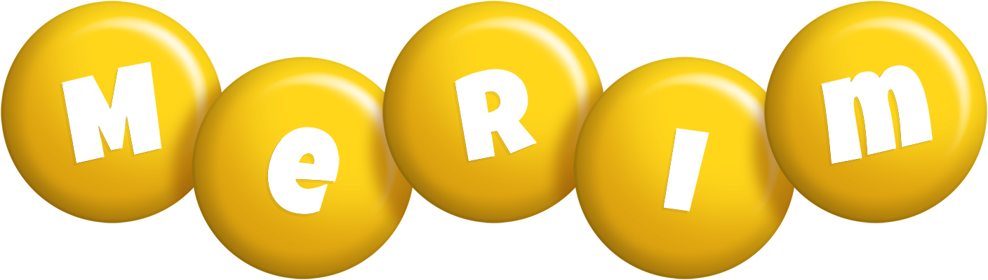 Merim candy-yellow logo
