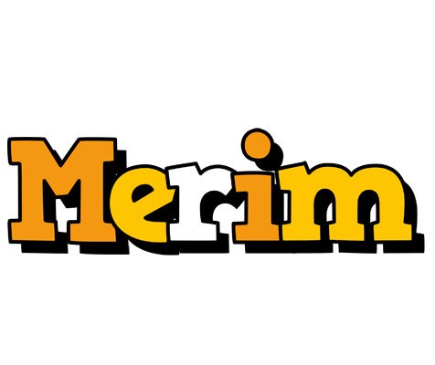 Merim cartoon logo