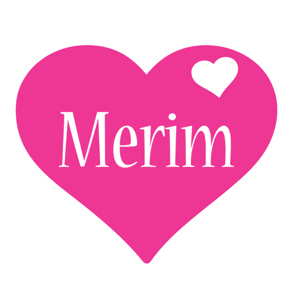 Merim love-heart logo