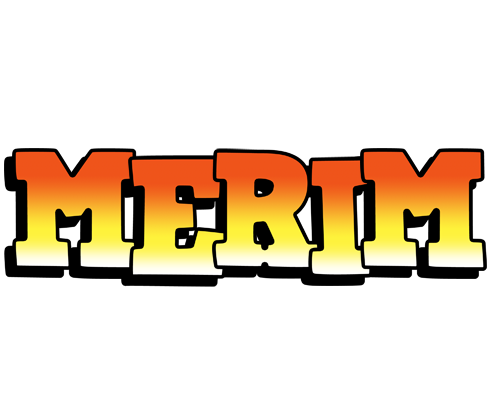 Merim sunset logo