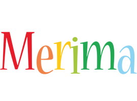 Merima birthday logo