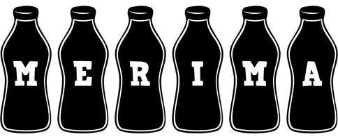 Merima bottle logo