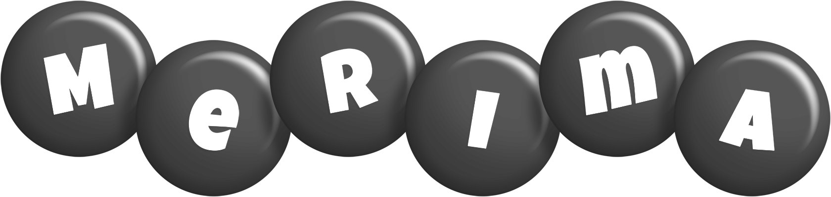 Merima candy-black logo