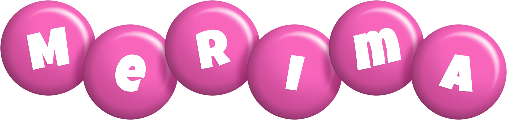 Merima candy-pink logo