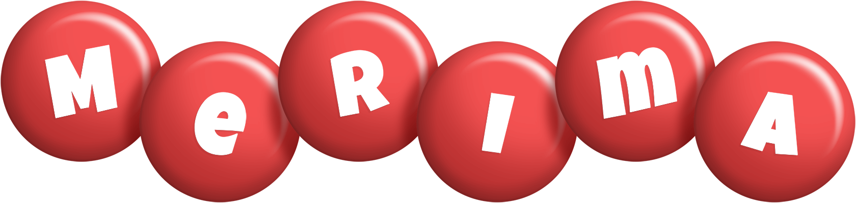 Merima candy-red logo