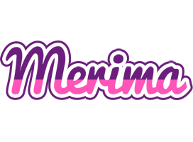 Merima cheerful logo