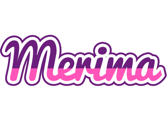 Merima cheerful logo