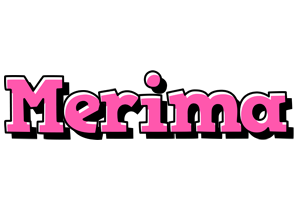 Merima girlish logo