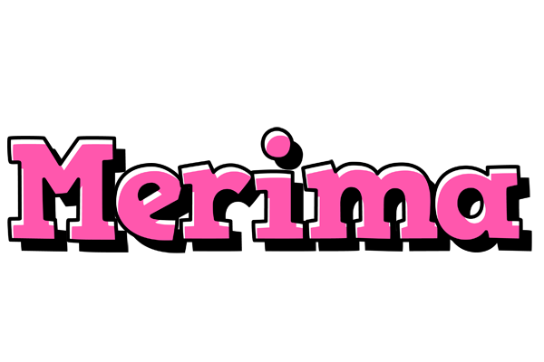 Merima girlish logo