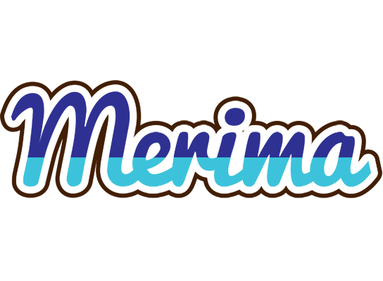 Merima raining logo