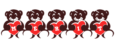 Merit bear logo