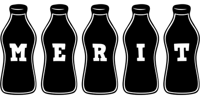Merit bottle logo