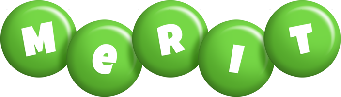 Merit candy-green logo