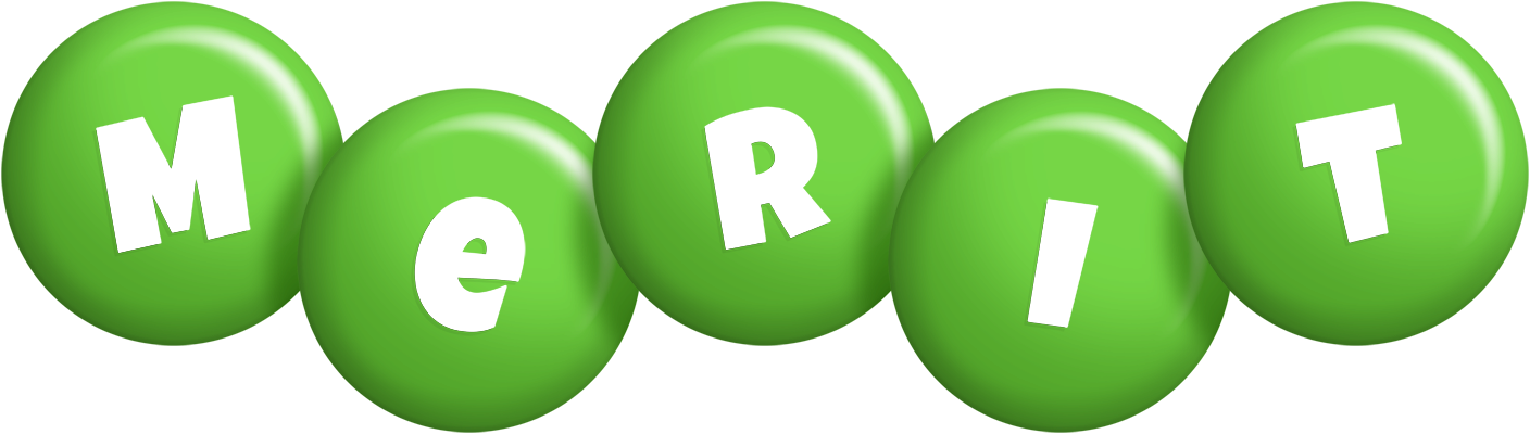 Merit candy-green logo