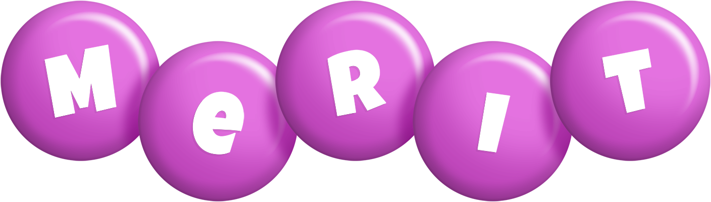 Merit candy-purple logo