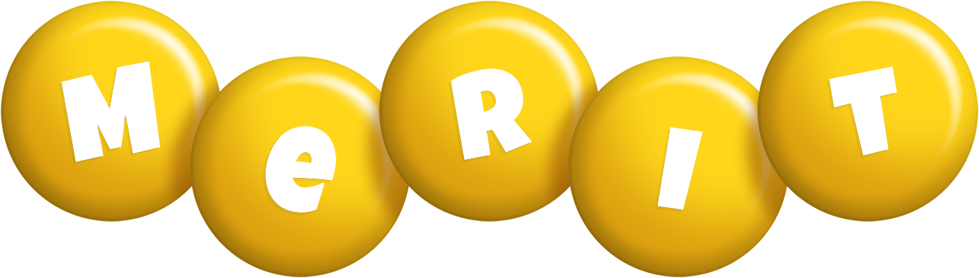Merit candy-yellow logo