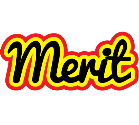 Merit flaming logo