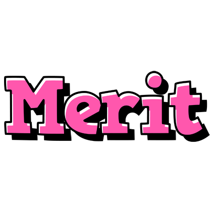 Merit girlish logo