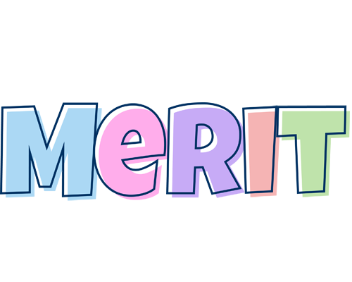 Merit pastel logo