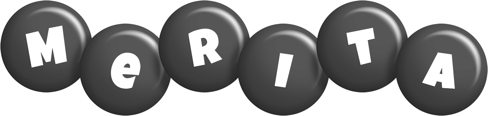 Merita candy-black logo