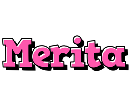 Merita girlish logo