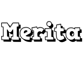 Merita snowing logo