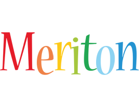 Meriton birthday logo