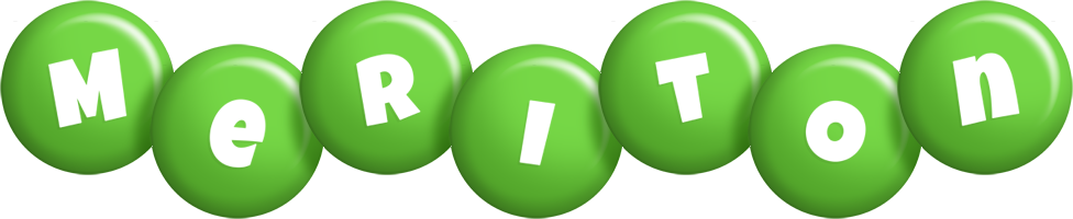 Meriton candy-green logo