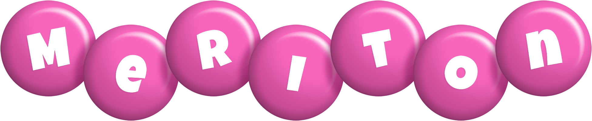 Meriton candy-pink logo