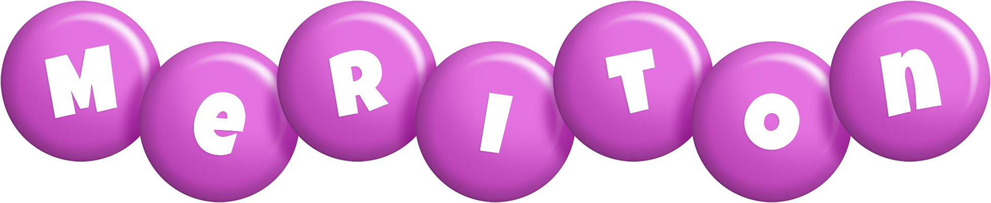 Meriton candy-purple logo
