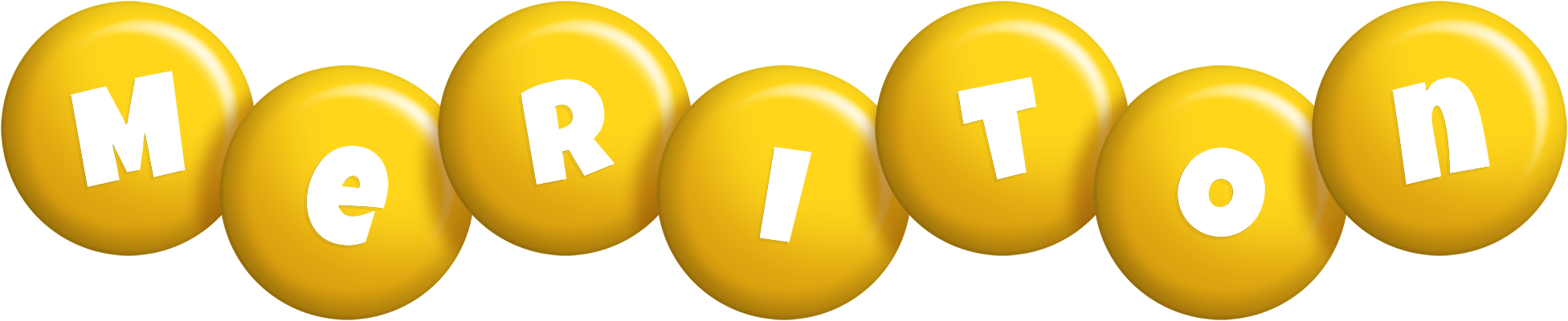 Meriton candy-yellow logo
