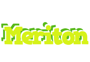 Meriton citrus logo