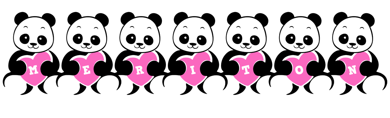Meriton love-panda logo