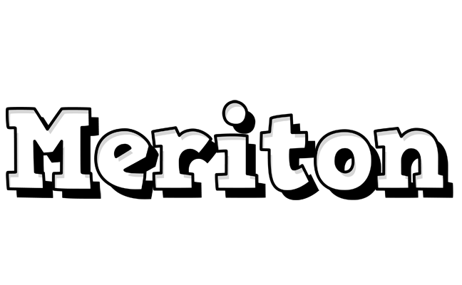 Meriton snowing logo