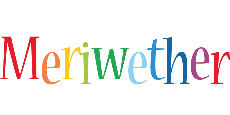 Meriwether birthday logo