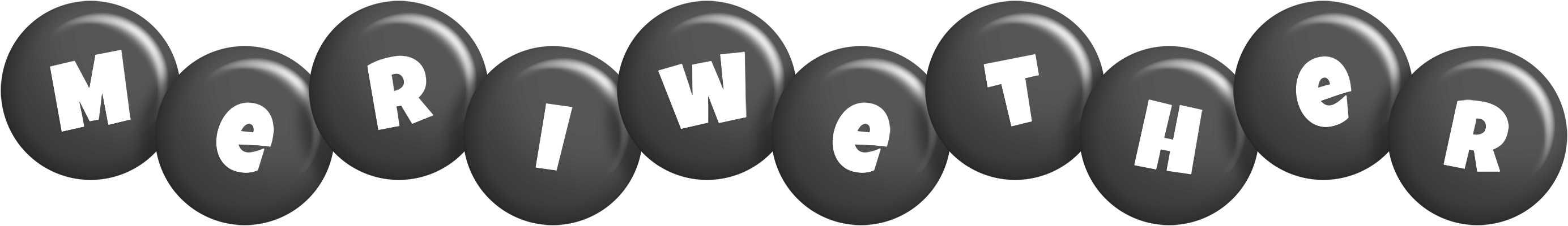 Meriwether candy-black logo
