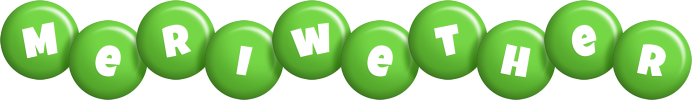 Meriwether candy-green logo