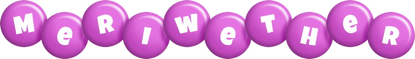 Meriwether candy-purple logo