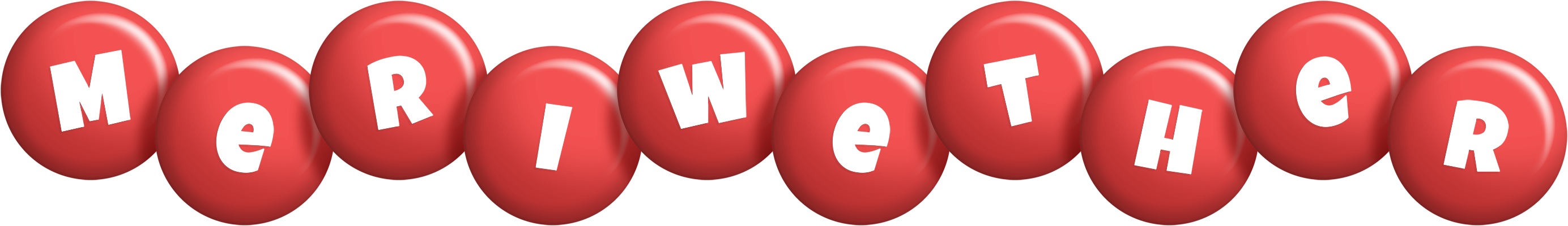 Meriwether candy-red logo