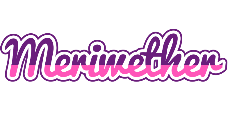Meriwether cheerful logo